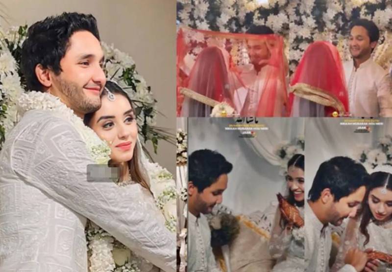 TV actor Zuhab Khan ties knot with Wania Nadeem; See pictures and videos