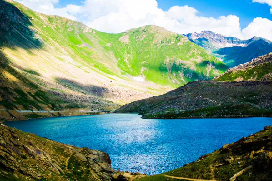 Captivating Lulusar Lake: Nature's Marvel in the Himalayas