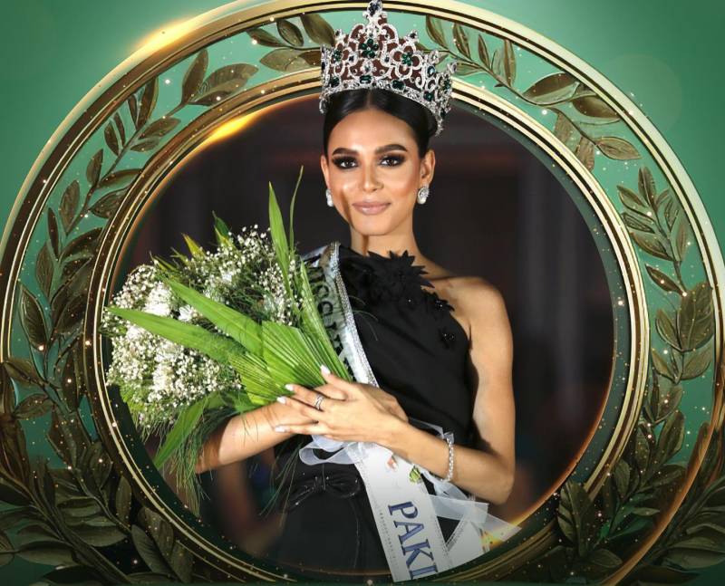 Introducing Erica Robin, the pioneering Miss Universe Pakistan, making history as the inaugural titleholder.